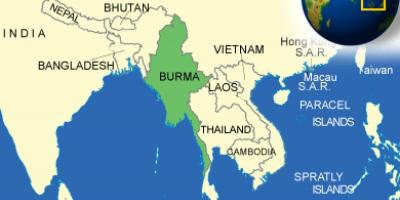 Birma lub Birma mapie 