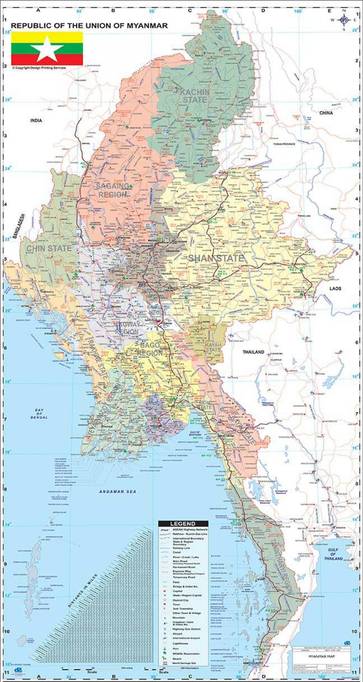 Mapa Birmy APK